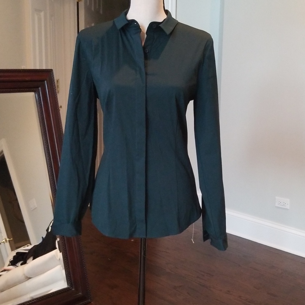 LAFAYETTE 148 NEW YORK WOMENS BUTTON DOWN